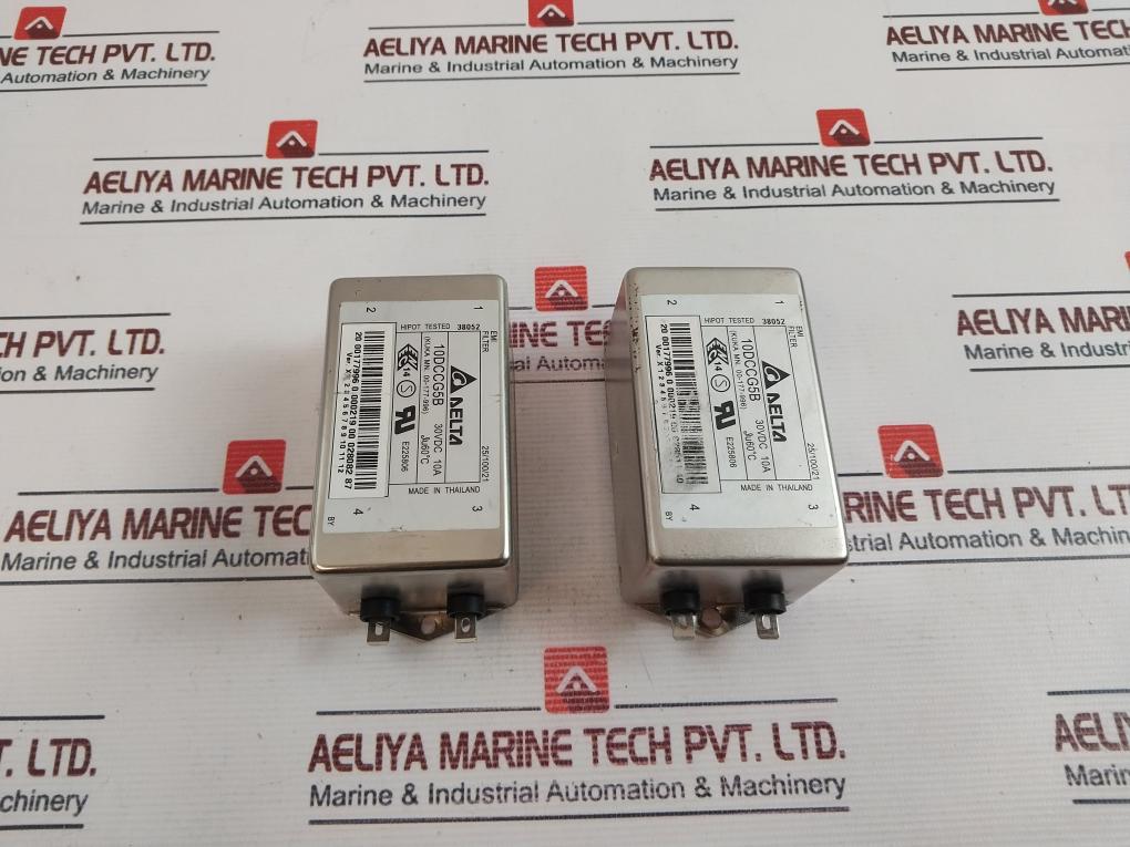 Delta 10Dccg5B Emi Filter 10A 30Vdc