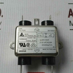 Delta 10dbag5 Emi Filter 115/250v 10a