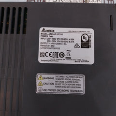 Delta Asd-a2-1021-u Servo Drive 1Kw 200~230V 3Ph 50/60Hz 4.68A