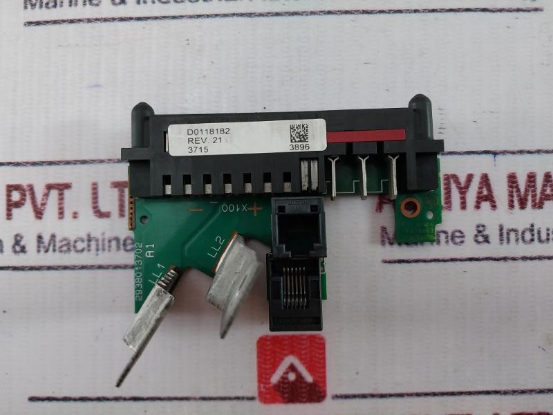 Delta D0118182 Power Rectifier Back Plane Module Rev 21 D011818