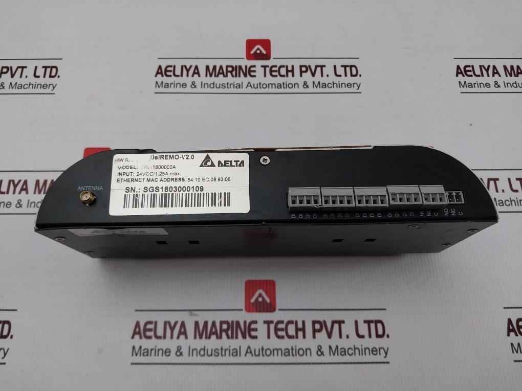 Delta Delremo-v2.0 Remote Monitoring Device Itm-1800000A 24Vdc/1.25A. Max.