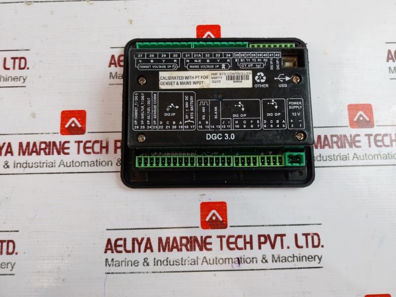 Delta Dgc 3.0 Amf-bts Controller 905654 I/P: 60Vdc , 12V