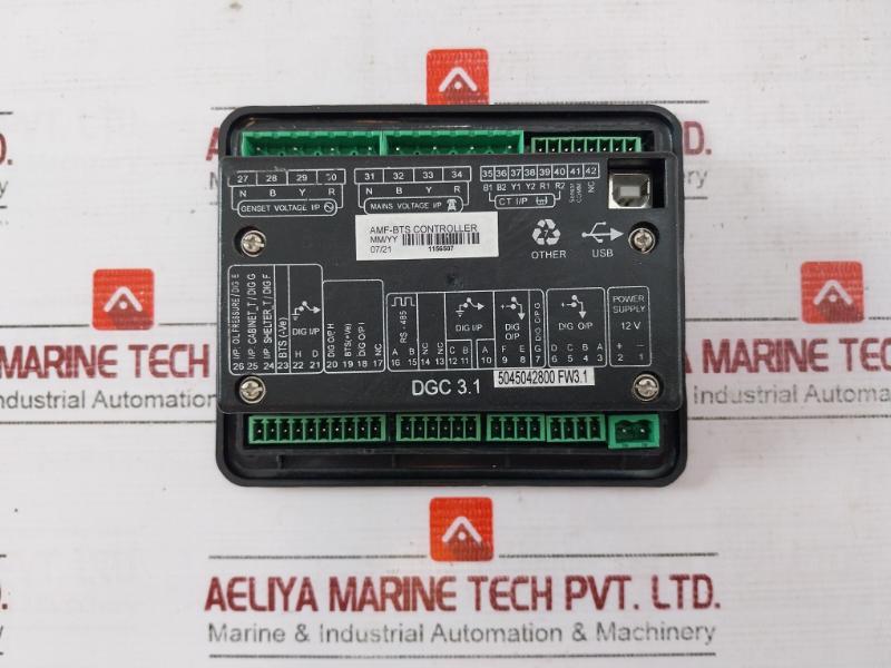 Delta Dgc 3.1 Amf-bts Controller 12V Modbus Rs485