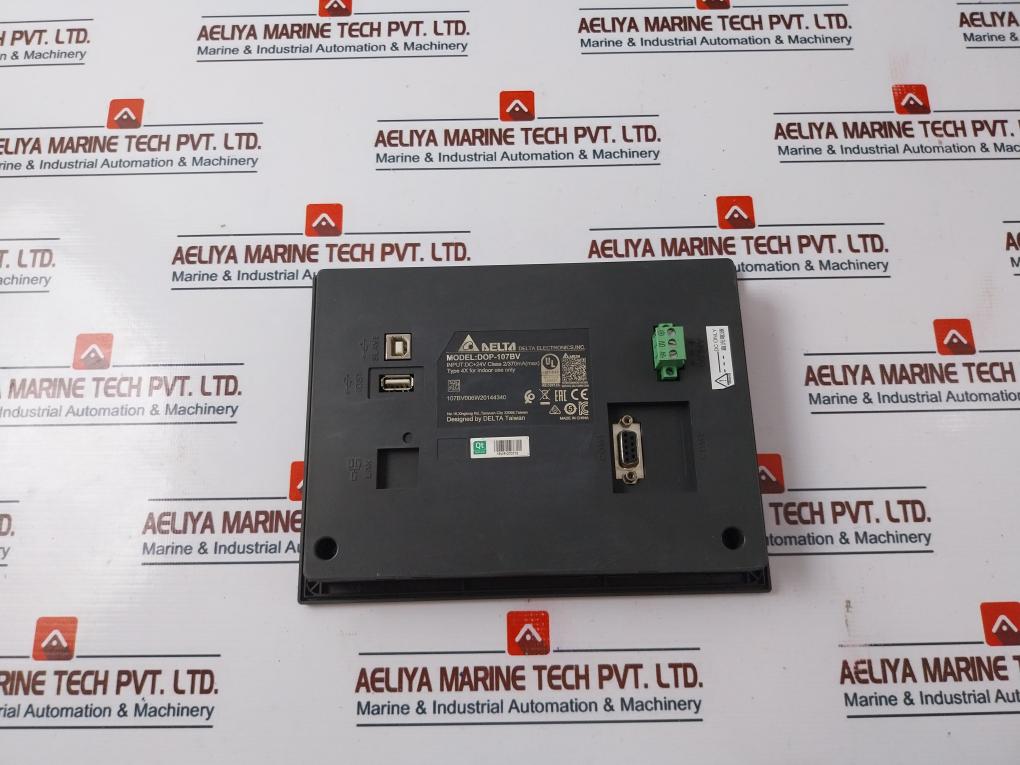 Delta Dop-107Bv Touch Screen Operator Panel Dc+24V Class 2/370Ma(Max)