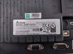 Delta Dop-107cv Human Machine Interface  Panel 24 Vdc 354 Ma (not Working)
