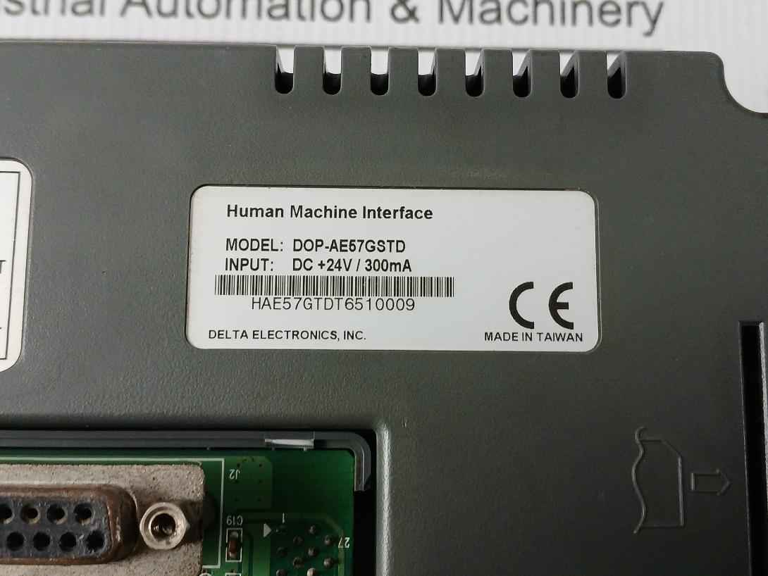 Delta Dop-ae57Gstd Human Machine Interface Dc +24V/300Ma Hae57Gtdt6510009