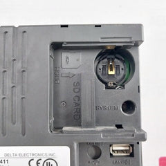 Delta Dop-b07S411 Touch Panel Hmi E206327 Dc +24V 2/250Ma