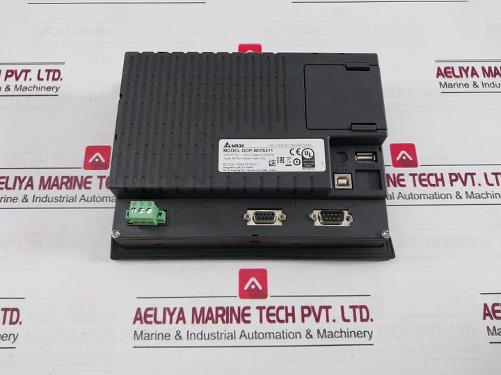 Delta Dop-b07S411 Touch Panel Hmi E206327 Dc +24V 2/250Ma