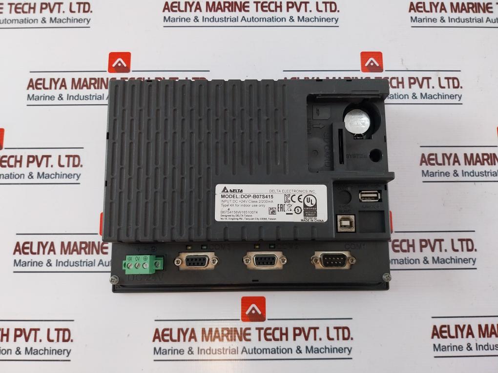 Delta Dop-b07S415 Touch Screen Dc+24V Class 2/200Ma