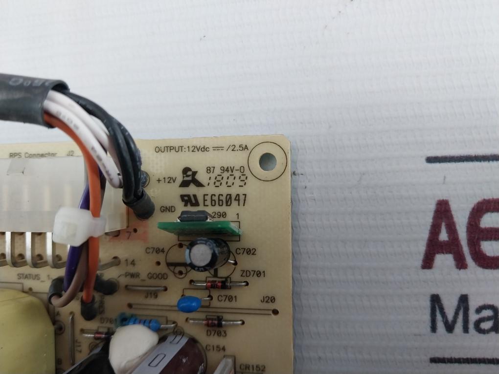 Delta Dpsn-30Dp Power Supply Rev: S2 100-240V / 0.75A 47-63Hz 12Vdc/2.5A