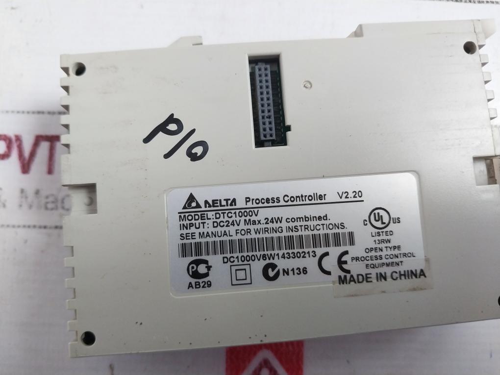 Delta Dt1000V Temperature Process Controller Module Dc24V Max. 24W Combined