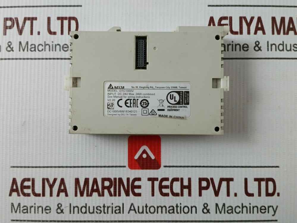 Delta Dtc1000V Temperature Controller Ver V2.20 Dc 24V