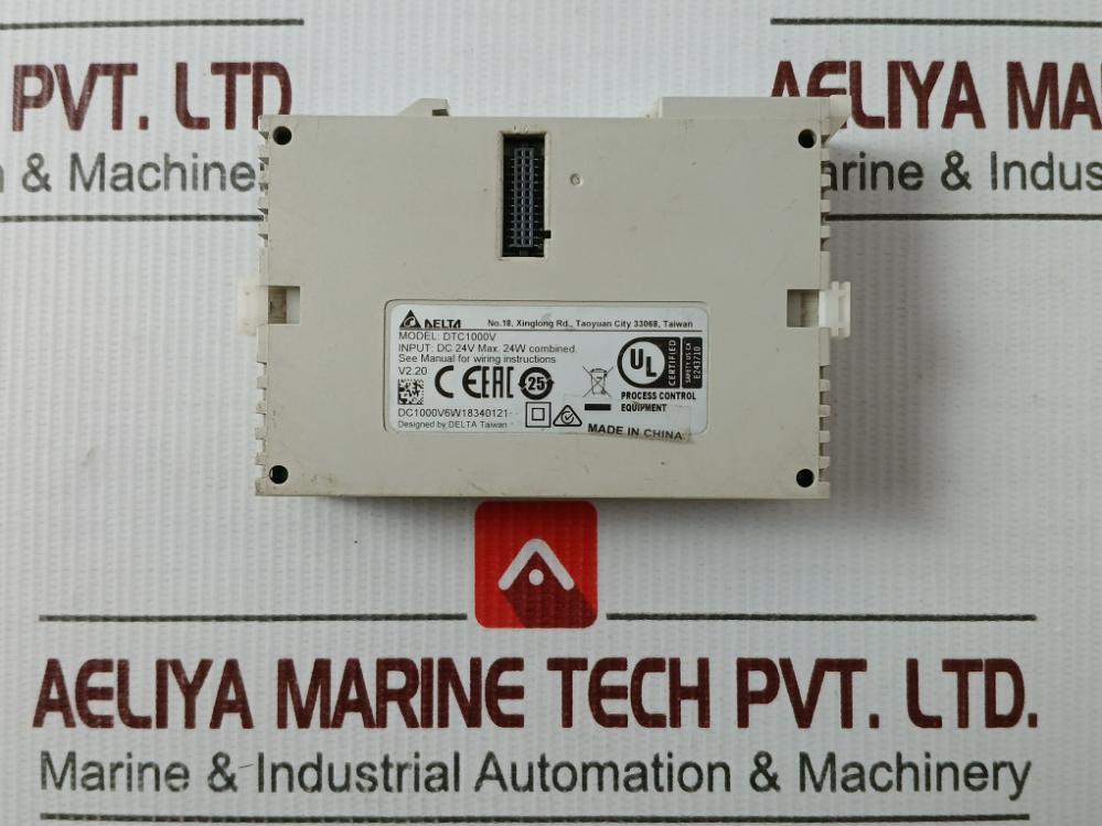 Delta Dtc1000V Temperature Controller Ver V2.20 Dc 24V