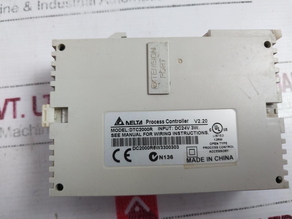 Delta Dtc2000R Process Temperature Controller Module Dc24V 3W V2.20