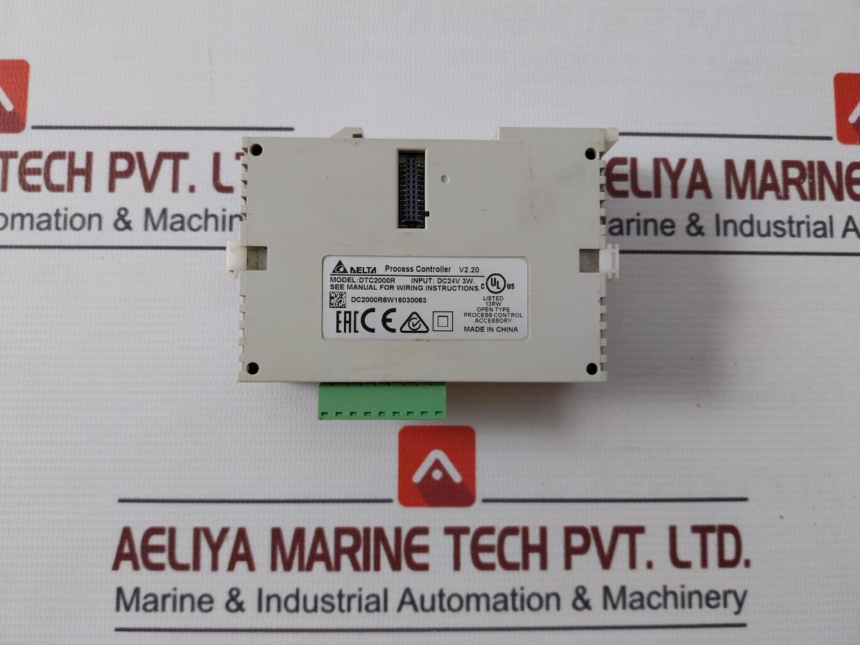 Delta Dtc2000R Temperature Process Controller Module Dc24V 3W, V2.20