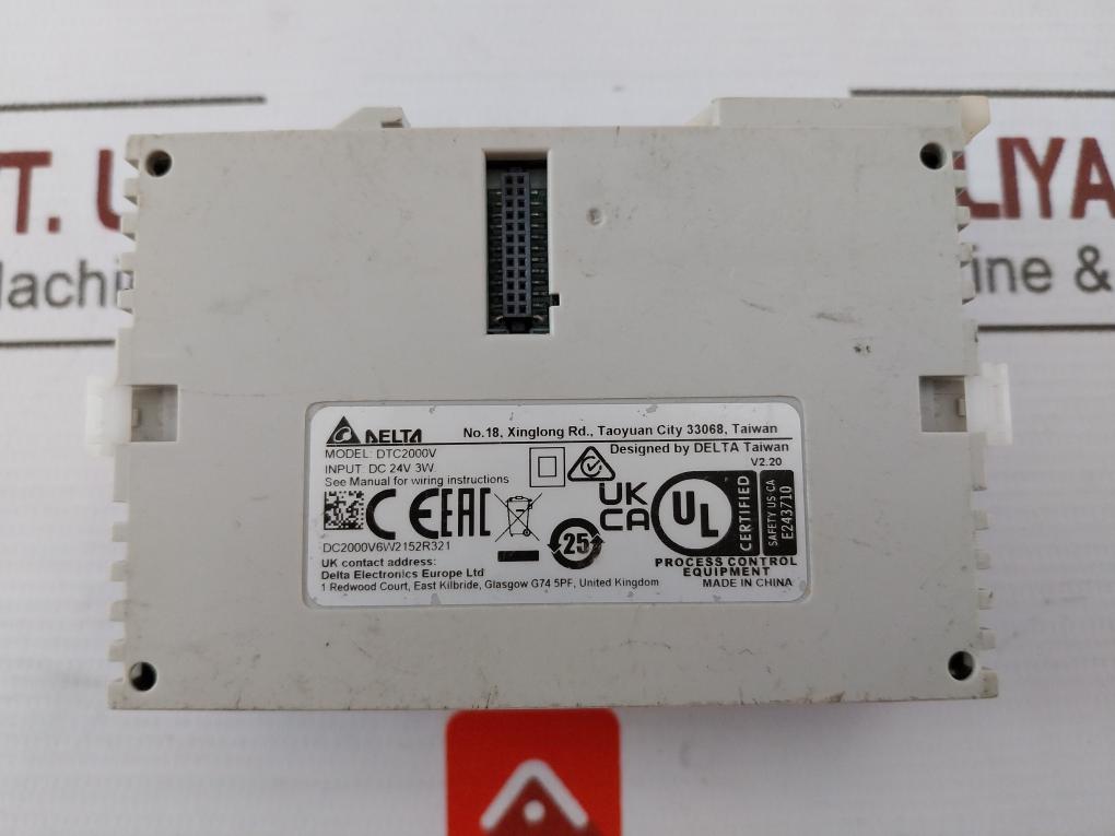 Delta Dtc2000V Temperature Controller Dc24V 3W Dc2000V6W2152R321 V2.20