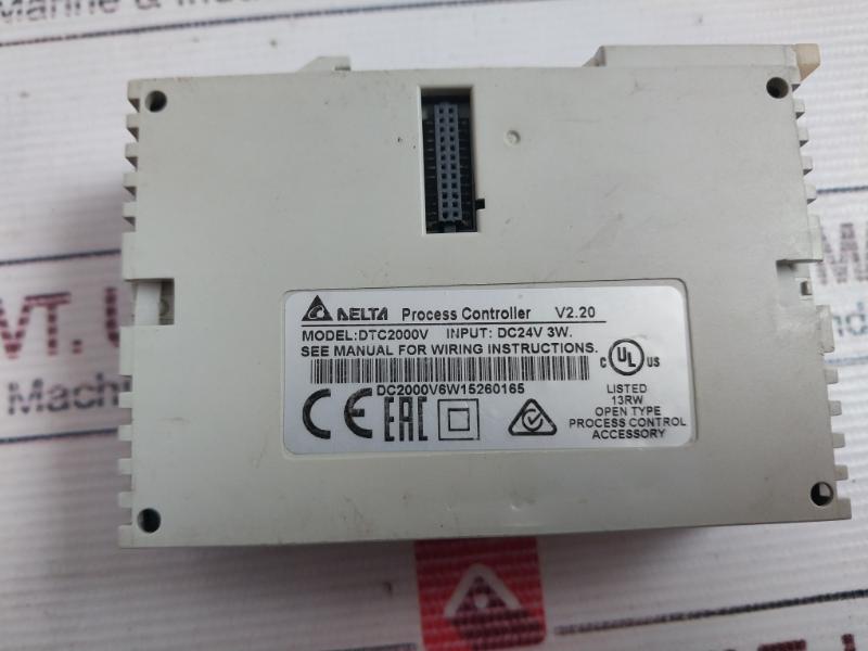 Delta Dtc2000V Temperature Controller Module Dc2000V6W15260165 V2.20 Dc 24V