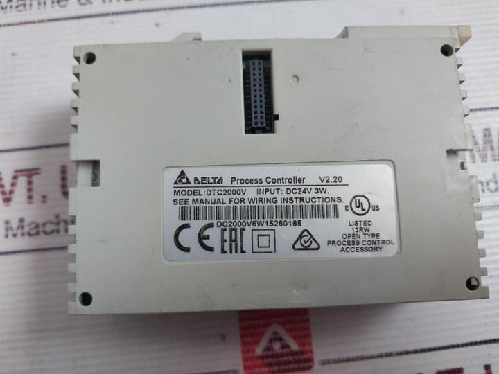Delta Dtc2000V Temperature Controller Module Dc2000V6W15260165 V2.20 Dc 24V
