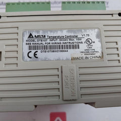 Delta Dte10T Temperature Controller Dc24V Max.10W V1.70