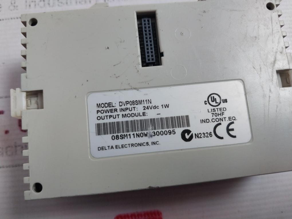 Delta Dvp-08sm Power Input Module 24vdc 1w