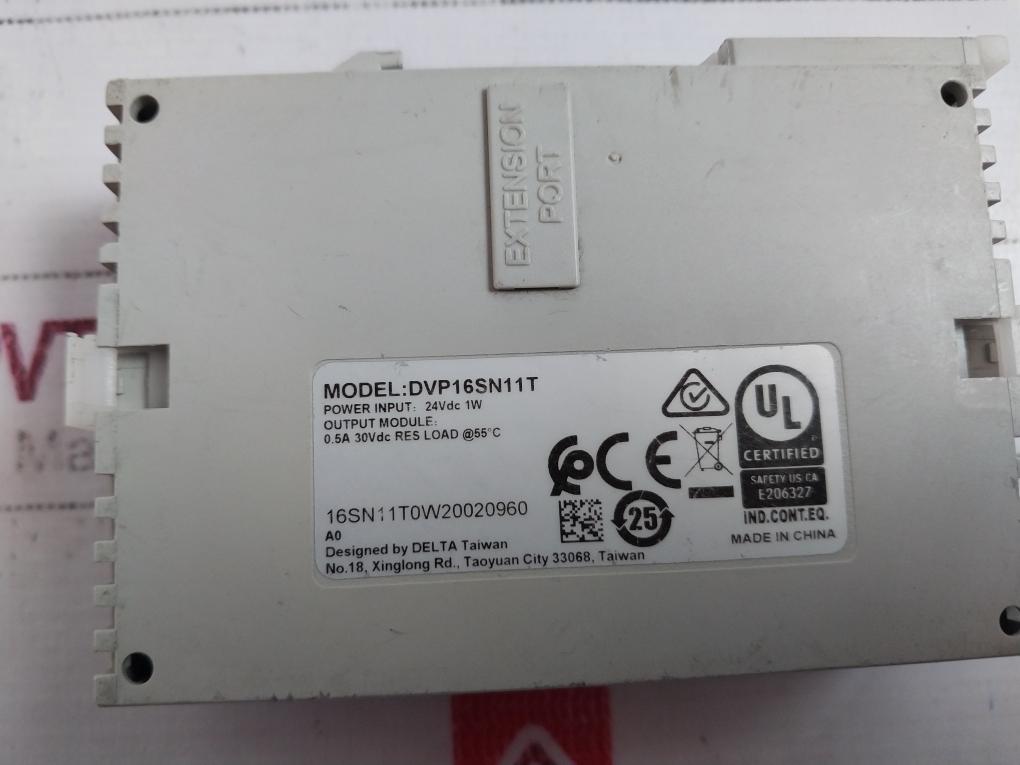 Delta Dvp-16Sn Dvp16Sn11T Digital Output Module Plc 24Vdc 1W 16Sn11T0W20020960