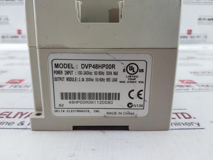 Delta Dvp-48Hp Dvp48Hp00R Digital Extension Module 100-240Vac 50/60Hz 30Va Max