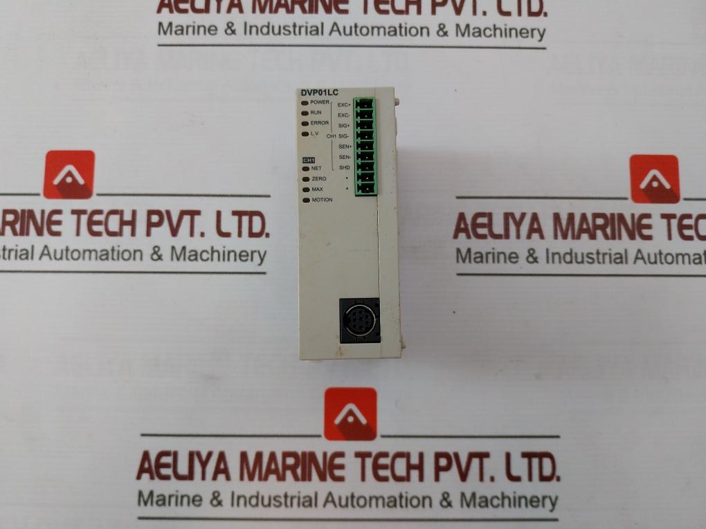 Delta Dvp01Lc-sl High-speed Load Cell Module 24Vdc 3W 1Mv/V, 2Mv/V, 4Mv/V, 6Mv/V