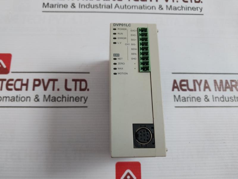 Delta Dvp01Lc-sl High Speed Load Cell Module 24Bits Resolution 24Vdc 3W
