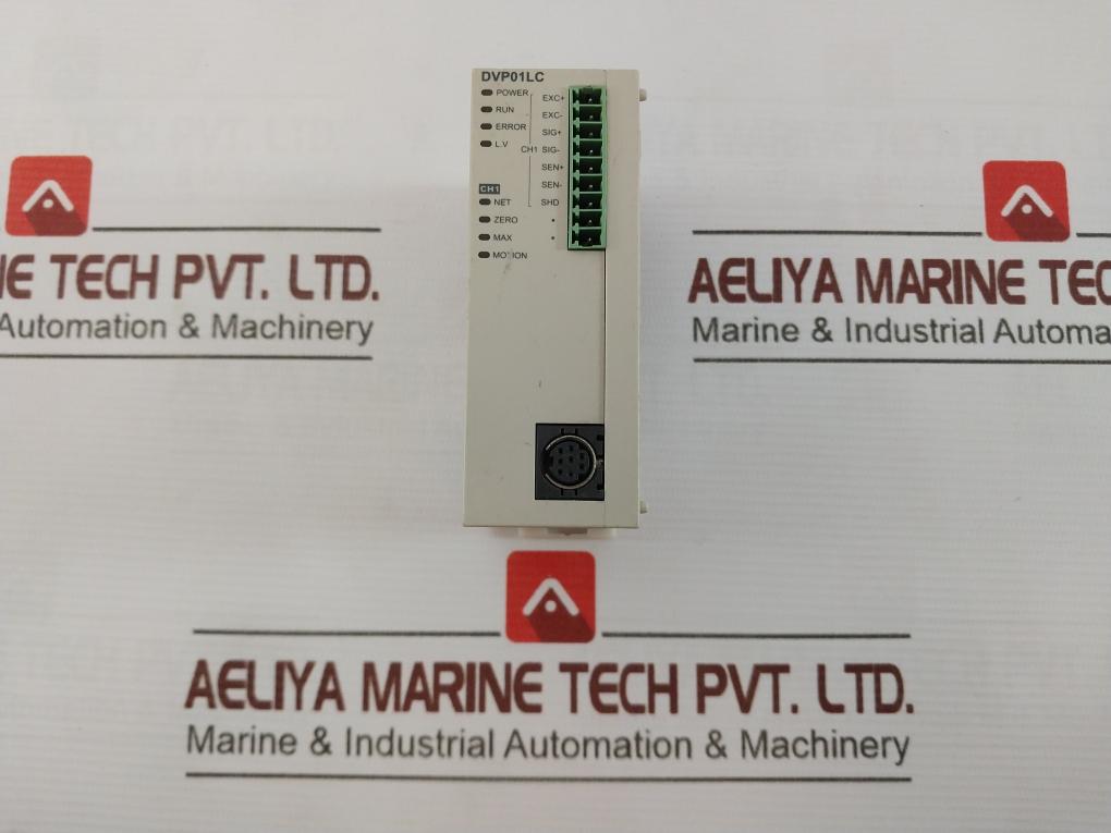 Delta Dvp01Lc-sl Load Cell Module 24Vdc 3W 24Bits V1.10A0