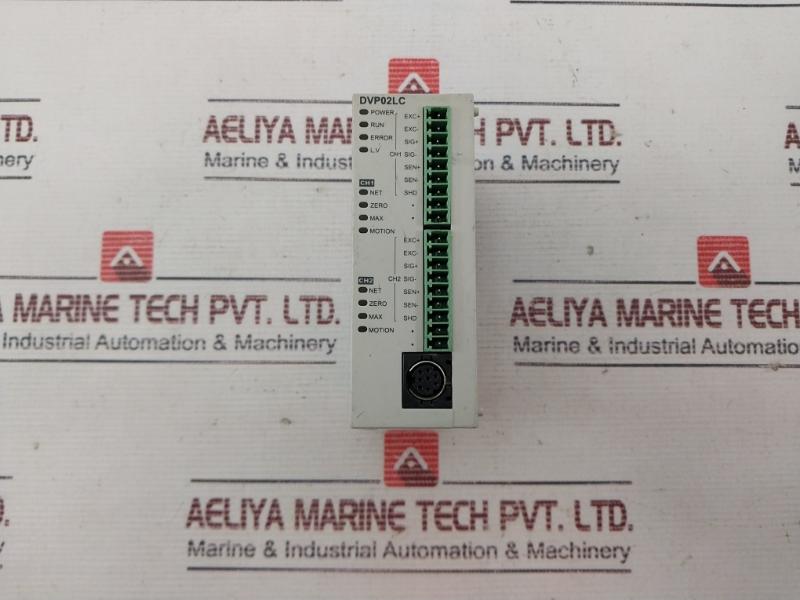 Delta Dvp02Lc-sl Programmable Logic Controller 24Vdc 3W I/O 1Mv/V 2Mv/V 6Mv/V