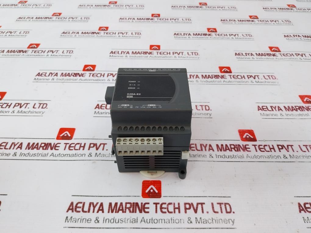 Delta Dvp04Da-e2 Programmable Logic Controller I/O Module 24Vdc 4W