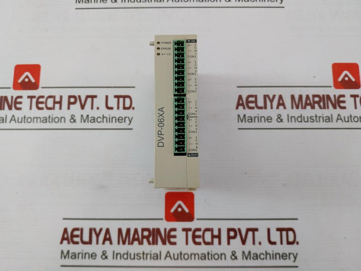 Delta Dvp06Xa-s Analog Input/Output Mixed Module V4.02A0 24Vdc 2W