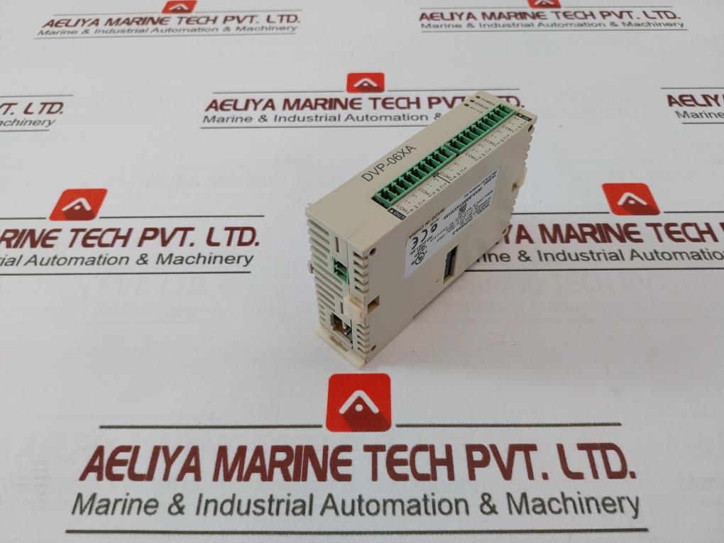 Delta Dvp06Xa-s Analog Input/Output Mixed Module V4.02A0 24Vdc 2W