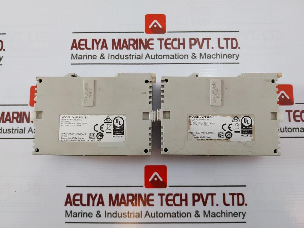 Delta Dvp06Xa-s Analog Input/Output Module 24Vdc 2W