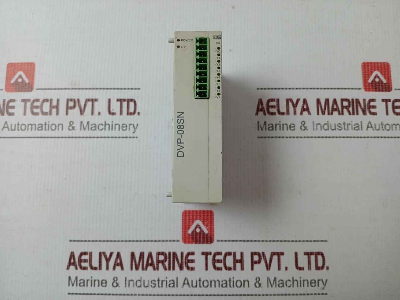 Delta Dvp08sn11r Digital Output Module