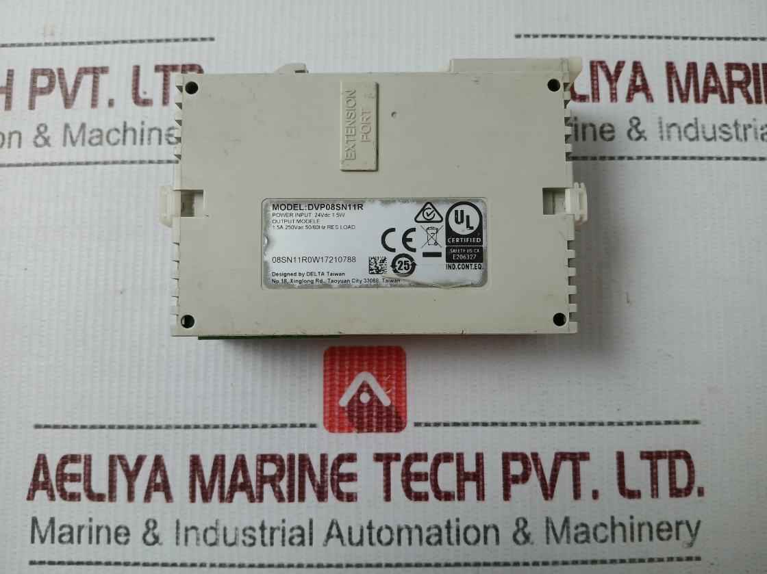 Delta Dvp08sn11r Digital Output Module