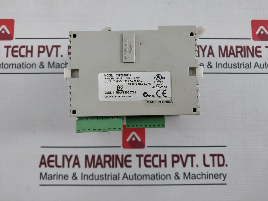 Delta Dvp08Sn11R Slim Series Extension Module 24Vdc 1.5W