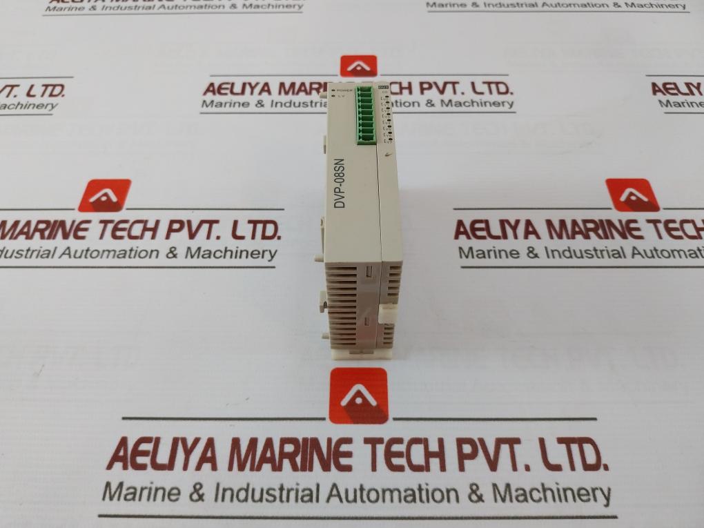 Delta Dvp08Sn11T Output Module 24Vdc 1.5W 0.3A 30Vdc Res Load At 40C