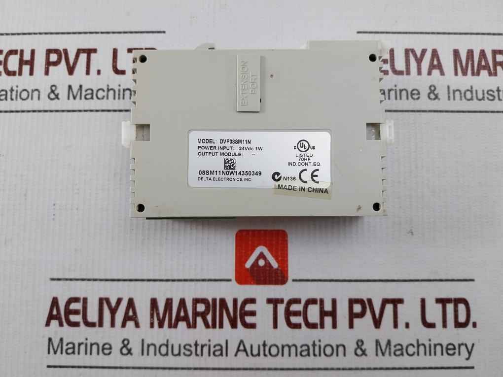 Delta Dvp08sm11n I/o Extension Unit Dvp-08sm 24vdc 1w