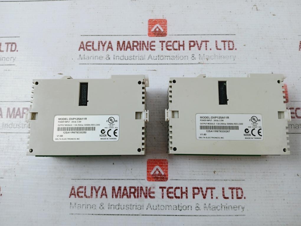 Delta Dvp12Sa11R Programmable Logic Controller Module V1.60 24Vdc 3.5W