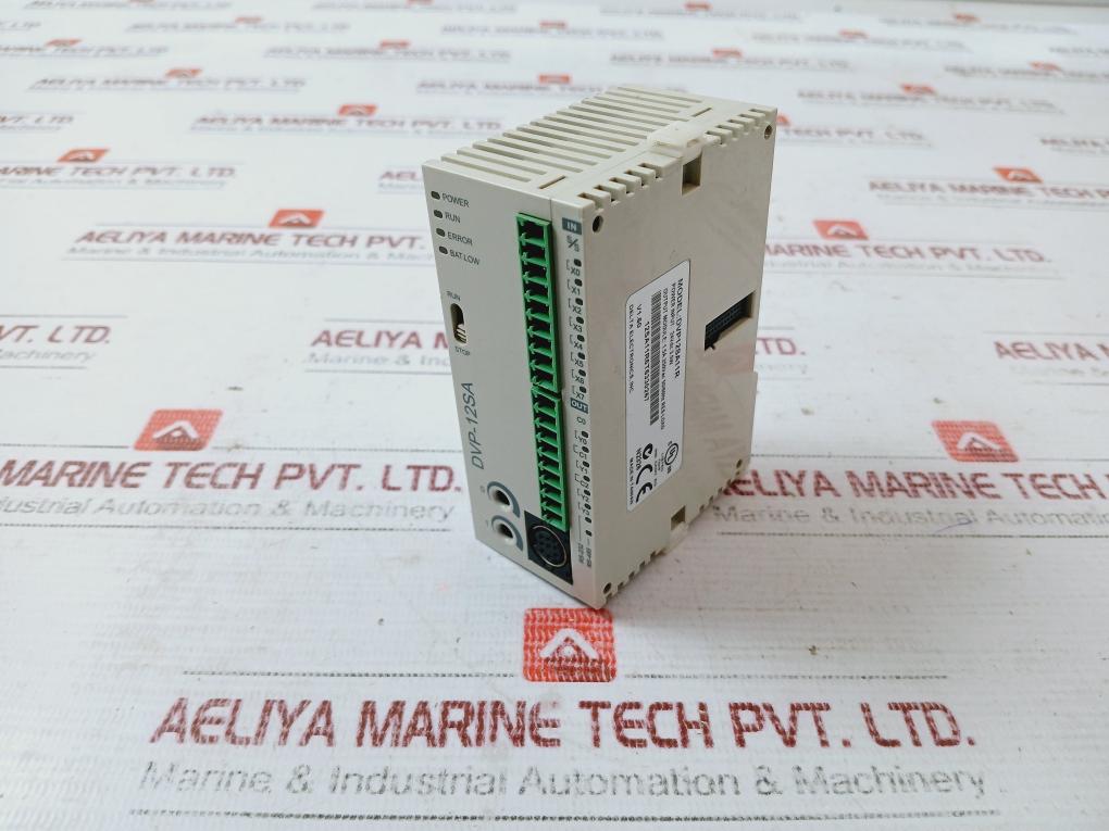 Delta Dvp12Sa11R Programmable Logic Controller Module V1.60 24Vdc 3.5W