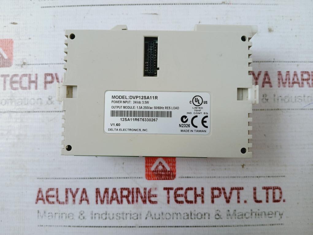 Delta Dvp12Sa11R Programmable Logic Controller Module V1.60 24Vdc 3.5W