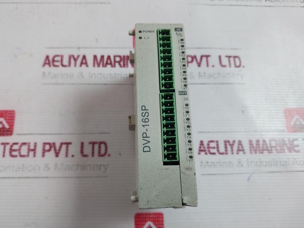 Delta Dvp16Sp11R Dvp-16Sp Plc Digital I/O Module 24Vdc 2W E206327