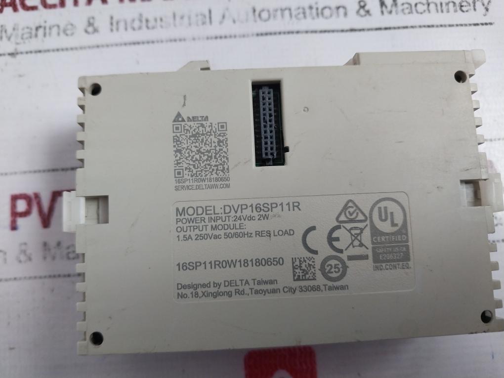Delta Dvp16Sp11R Input Output Plc Module 1.5A 250Vac 50/60Hz