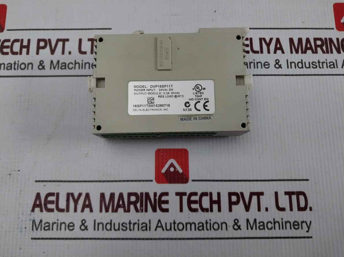 Delta Dvp16Sp11T Plc Digital I/O Expansion Module 24Vdc 2W