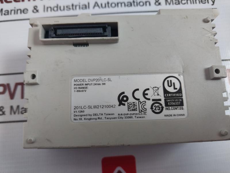 Delta Dvp201Lc-sl Load Cell Module 24Vdc 3W V1.12A0