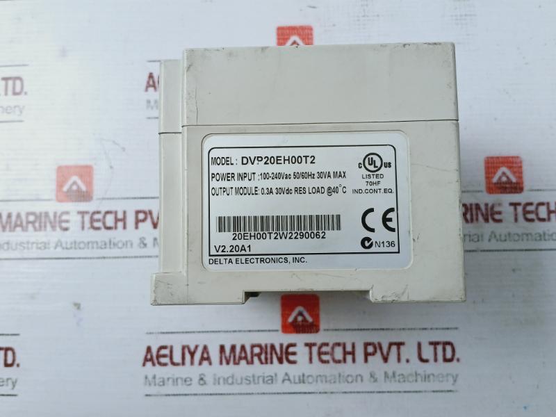 Delta Dvp20Eh00T2 Programmable Logic Controller High Speed Multi Functional