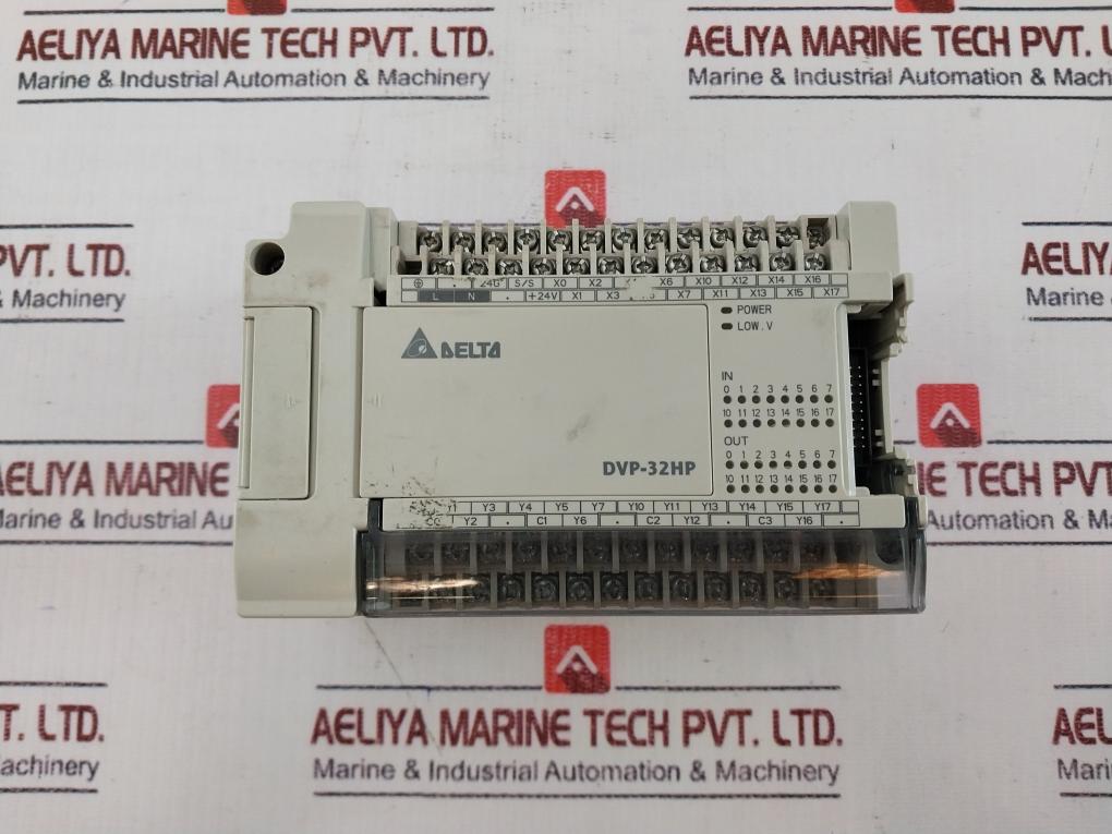 Delta Dvp32Hp00R Plc Controller 32 Points 100-240Vac Output 2.0A 250Vac