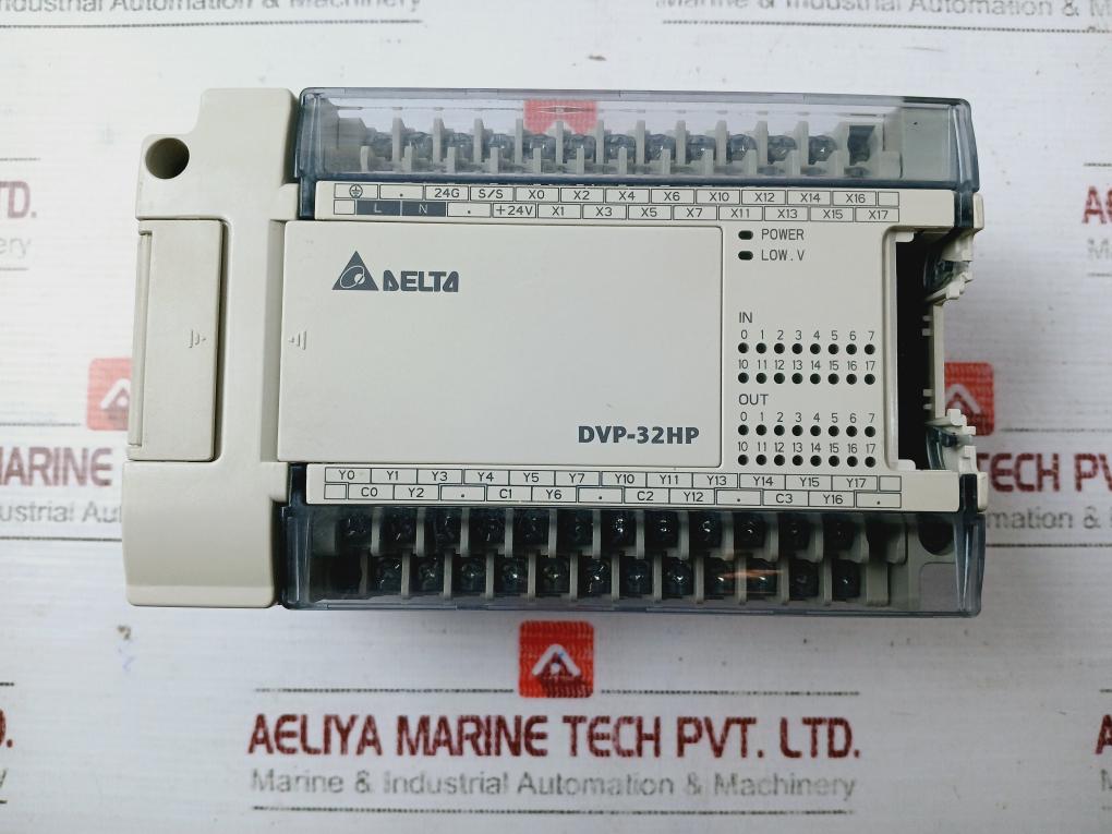 Delta Dvp32Hp00R Programmable Controller 100-240Vac 32 Points Output 2.0A