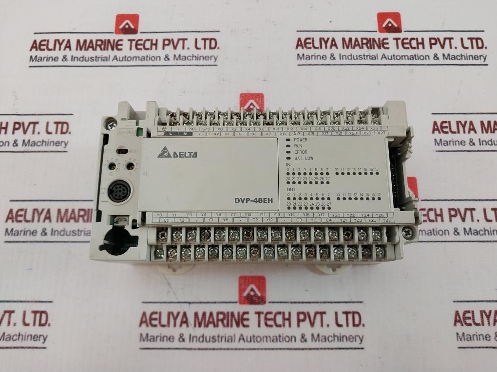 Delta Dvp48Eh00R2 Plc Controller 48 Points 100-240Vac 2.0A Output